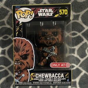 Funko Pop! Chewbacca #570 ! Star Wars ! Comic Book Collection ! Target Exclusive